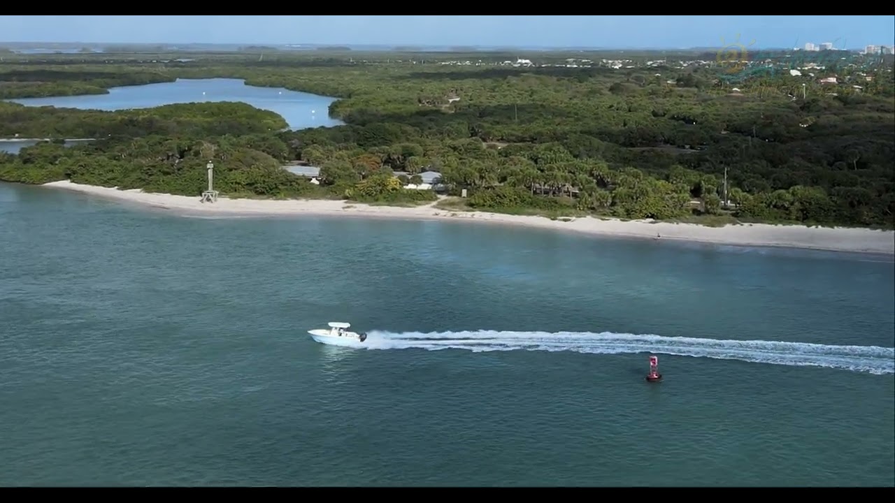 Fort Pierce FL Inlet & Jetty Drone Flight