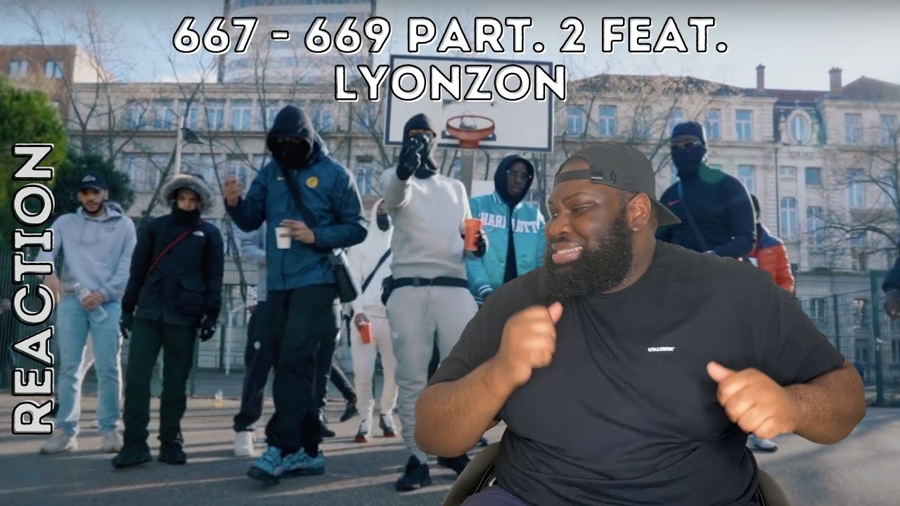 667 - 669 Part. 2 feat. Lyonzon (UK REACTION) // REACTING TO FRENCH DRILL