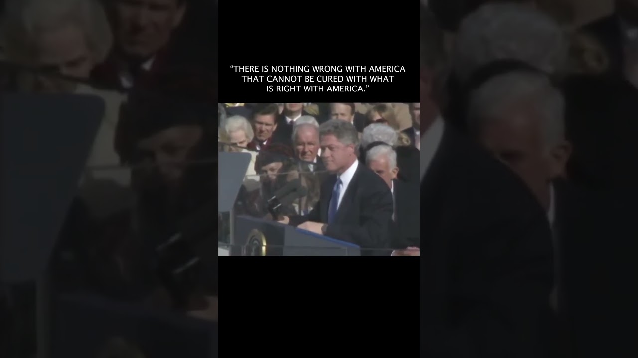 President Clinton's inauguration &ndash;&nbsp;January 20, 1993