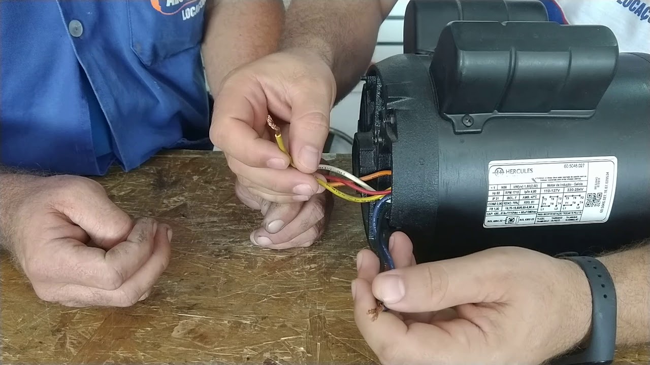 COMO LIGAR MOTORES EL&Eacute;TRICOS 02CV