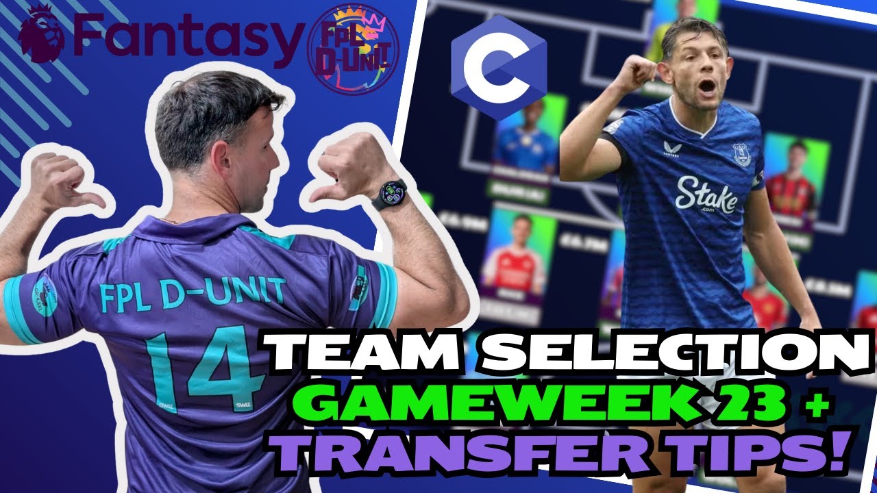 Выбор команды для FPL на 23-й тур 🔥💪 | + Советы по трансферам и Тарковски? 🎲🚀 | Советы по Fantasy...