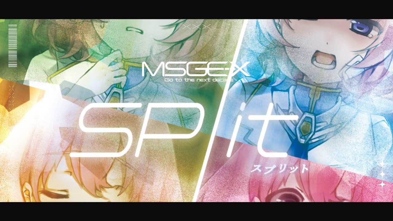【M3-2025春】MSGEX 16th Album「SP/it（スプリット）」XFD【コー26ab】