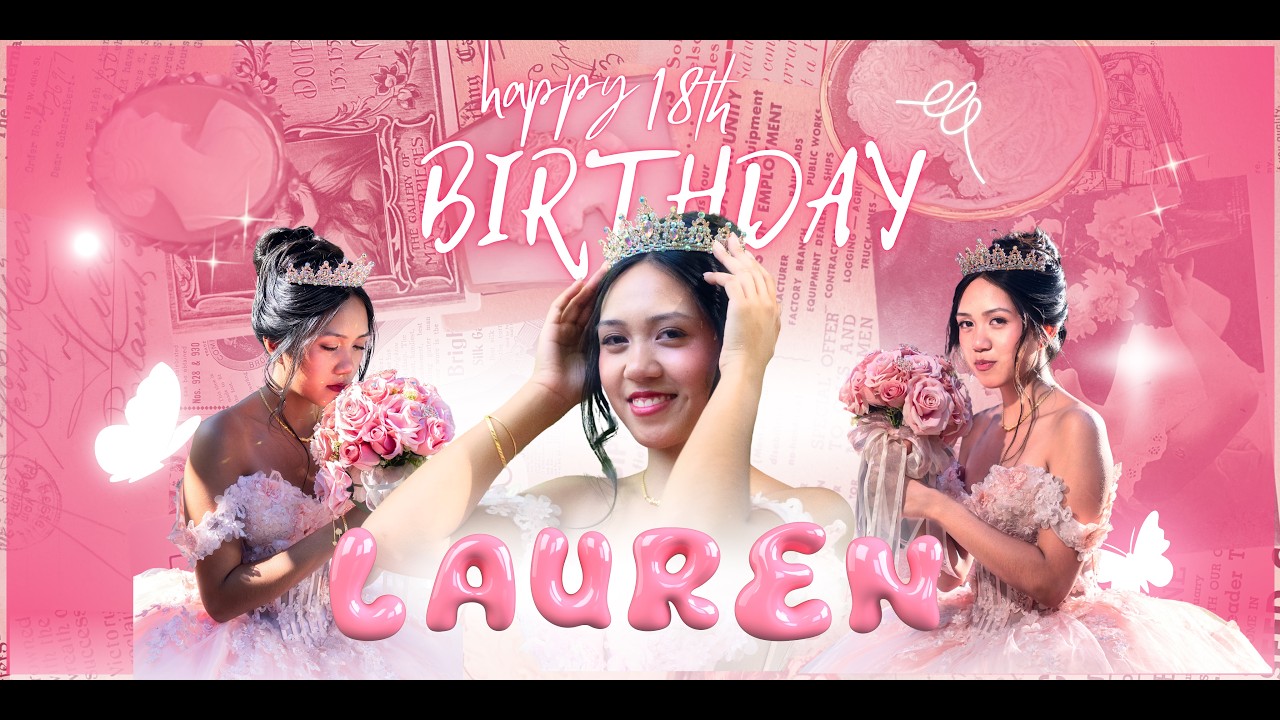 Lauren 18th Pre-Debut Video | Los Angeles County Arboretum & Botanic Garden