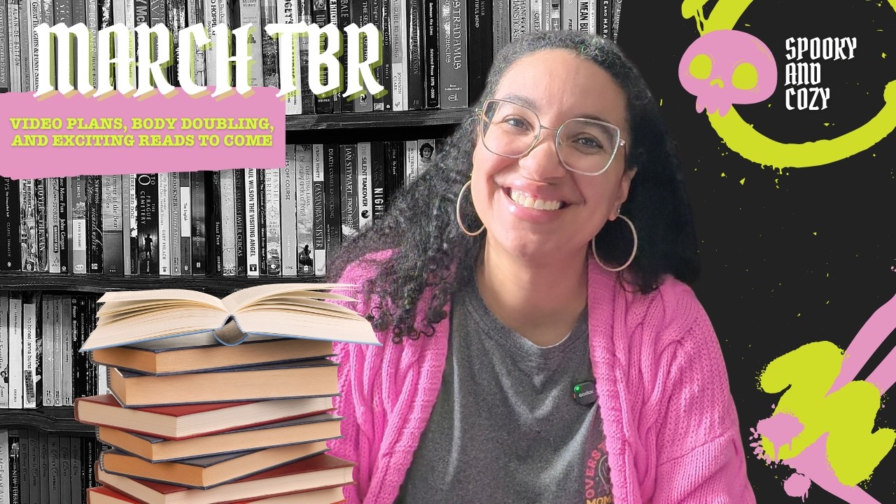 March Reading & YouTube Plans | What I’m Reading + Filming 📚✨