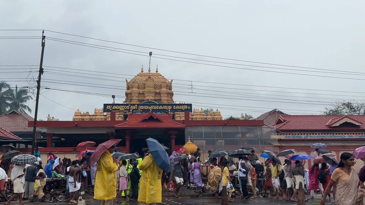 Trikkannad Tryambakeshwara Temple | Karkidaka Vavu Bali Rituals 2025 | Spiritual Vibes in Kasaragod