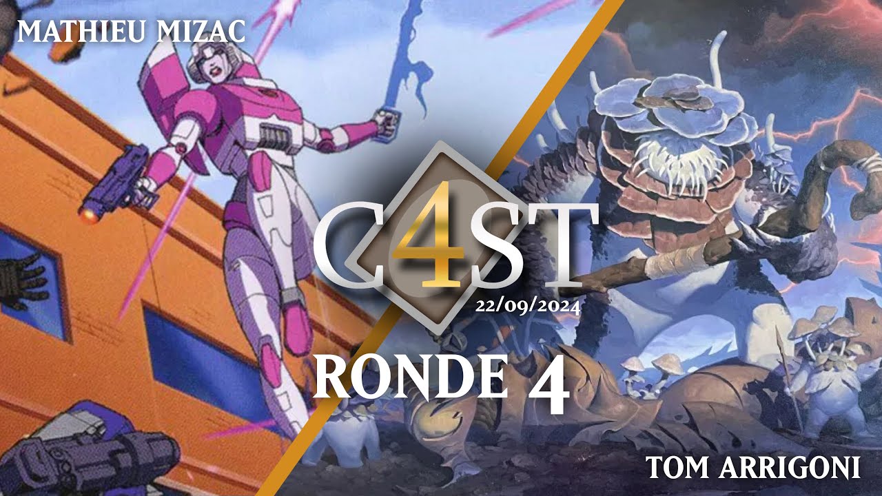 C4ST Summer 2024 - Round 4 - Arcee vs Slimefoot & Squee - MTG Duel Commander