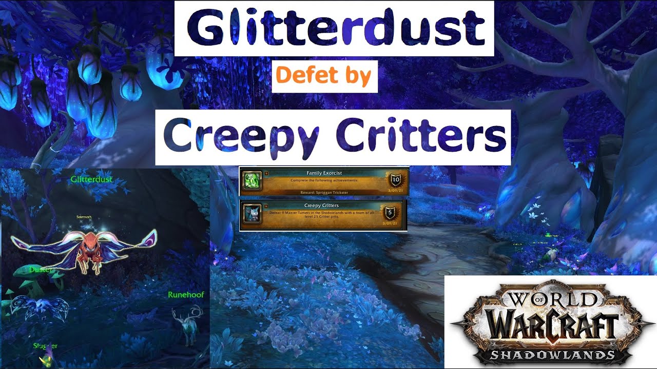 how to defeat Glitterdust by  Creepy Critters (shadowland Family  Exorcist)