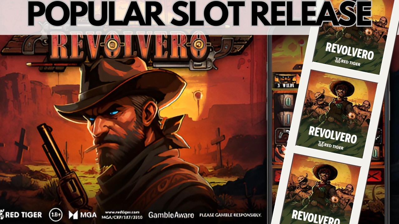 Revolvero Slot Review 🤠 Wild West Slot with Stacked Wild Multipliers (2025)