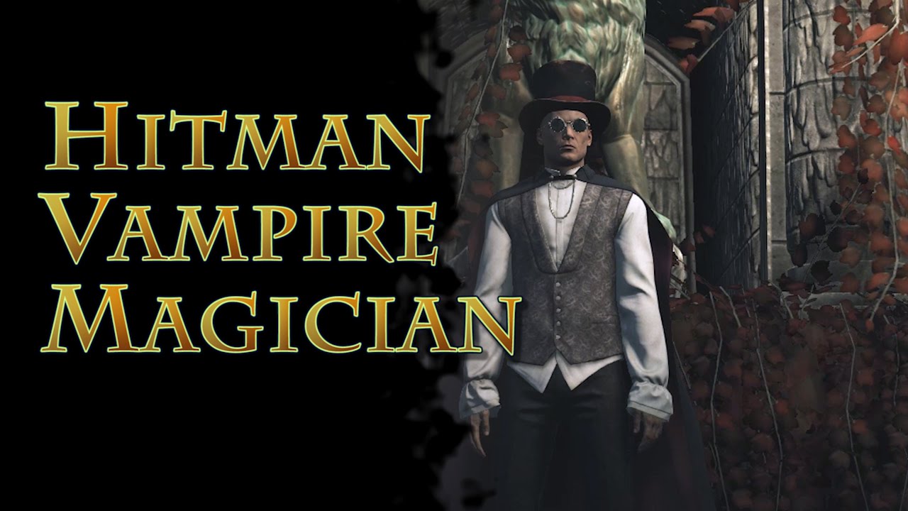HITMAN - Vampire Magician Funny NPC Reactions + Outfit Location