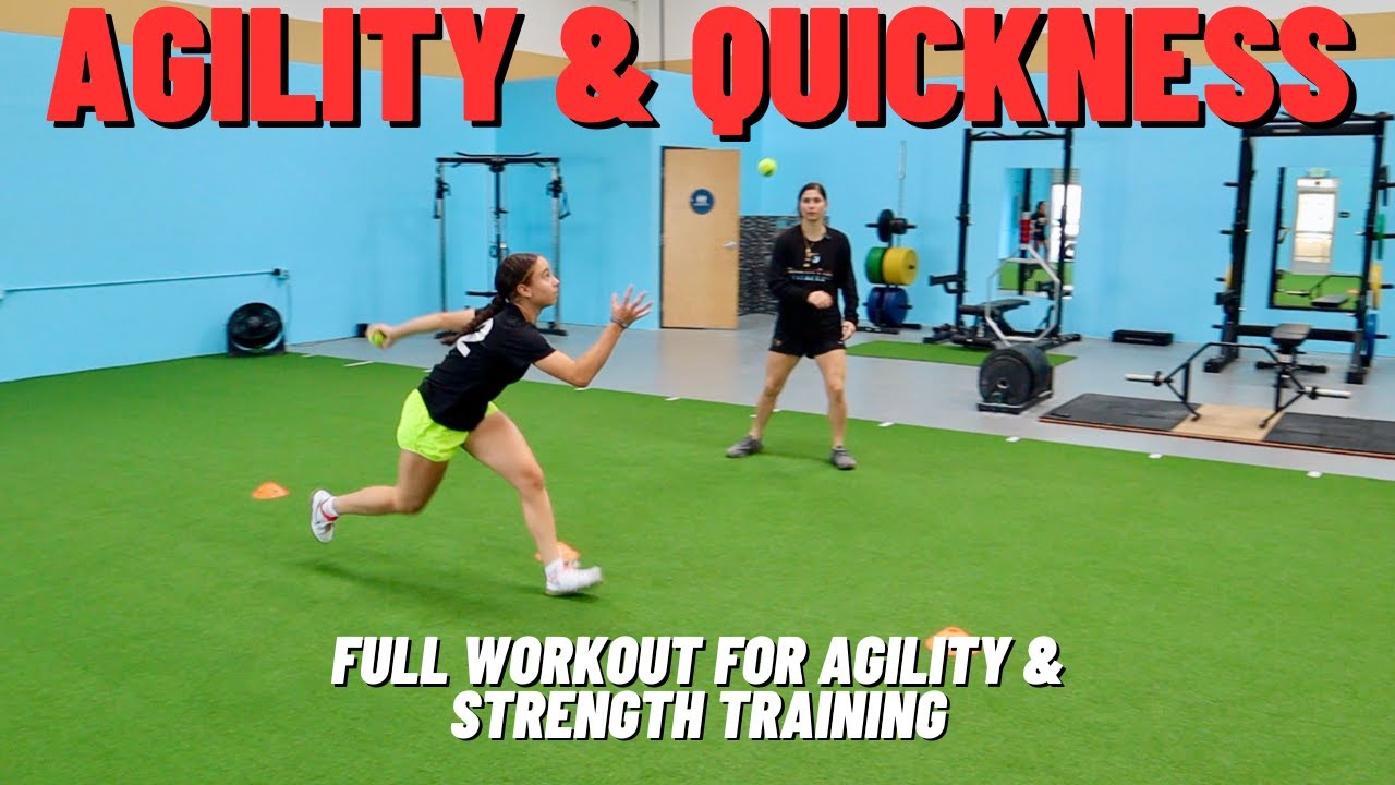 Agility And Speed Session For Athletes | Full Athlete Agility And Strength Workout