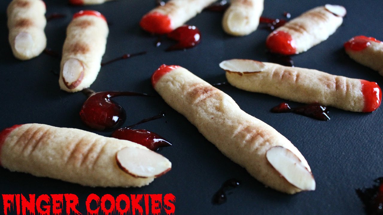 Halloween Finger Cookies Recipe - How to Make Severed Fingers