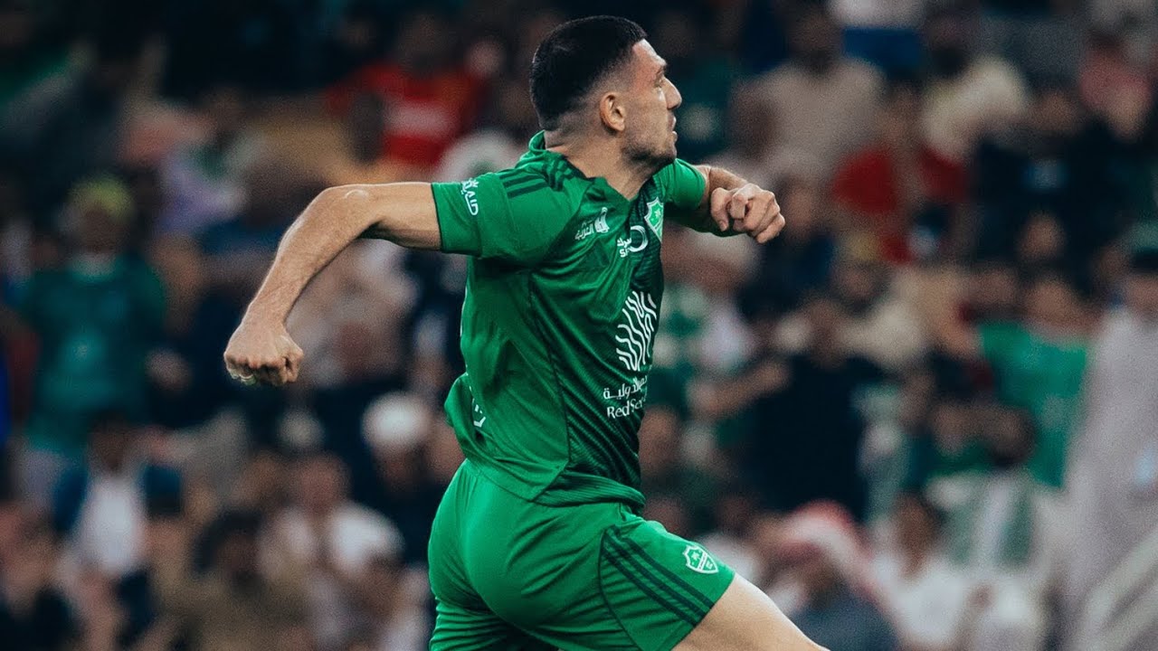 الشنب ميريح ديميرال في كلاسيكو الاهلي والنصر 🔥💚💪‏Merih Demiral