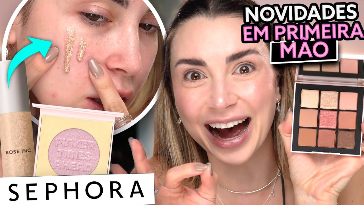 TESTANDO TODAS AS NOVIDADES DA SEPHORA!