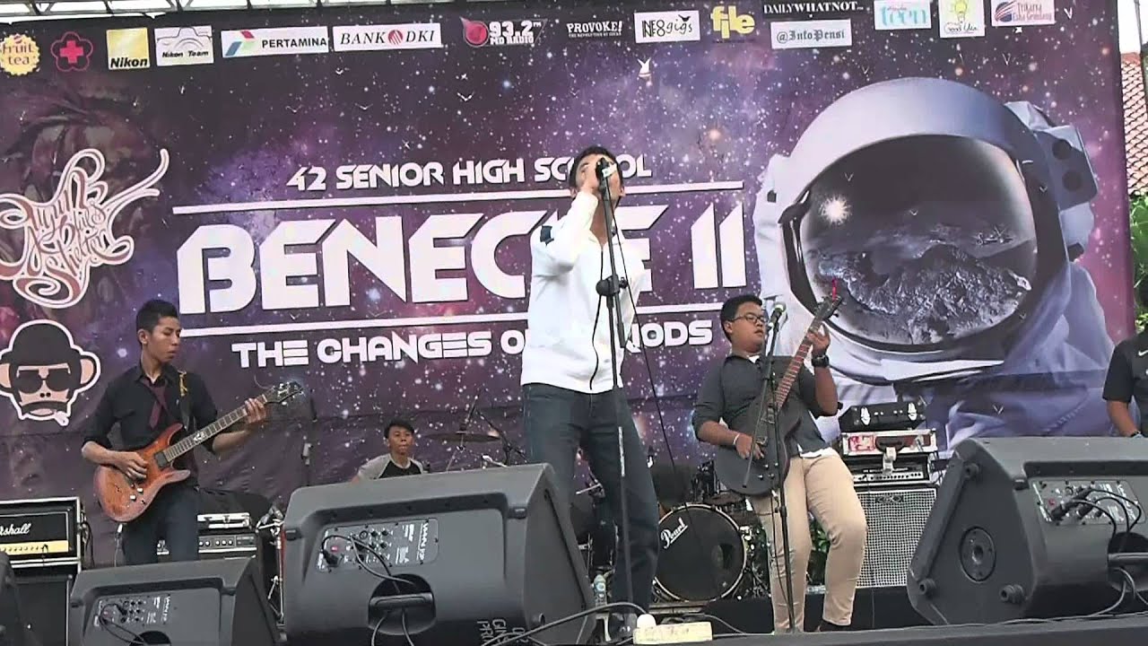 Scaphonyx - Kings And Queens ( 30 Second To Mars ) BENECLE2nd SMA 42 Jakarta Part 1
