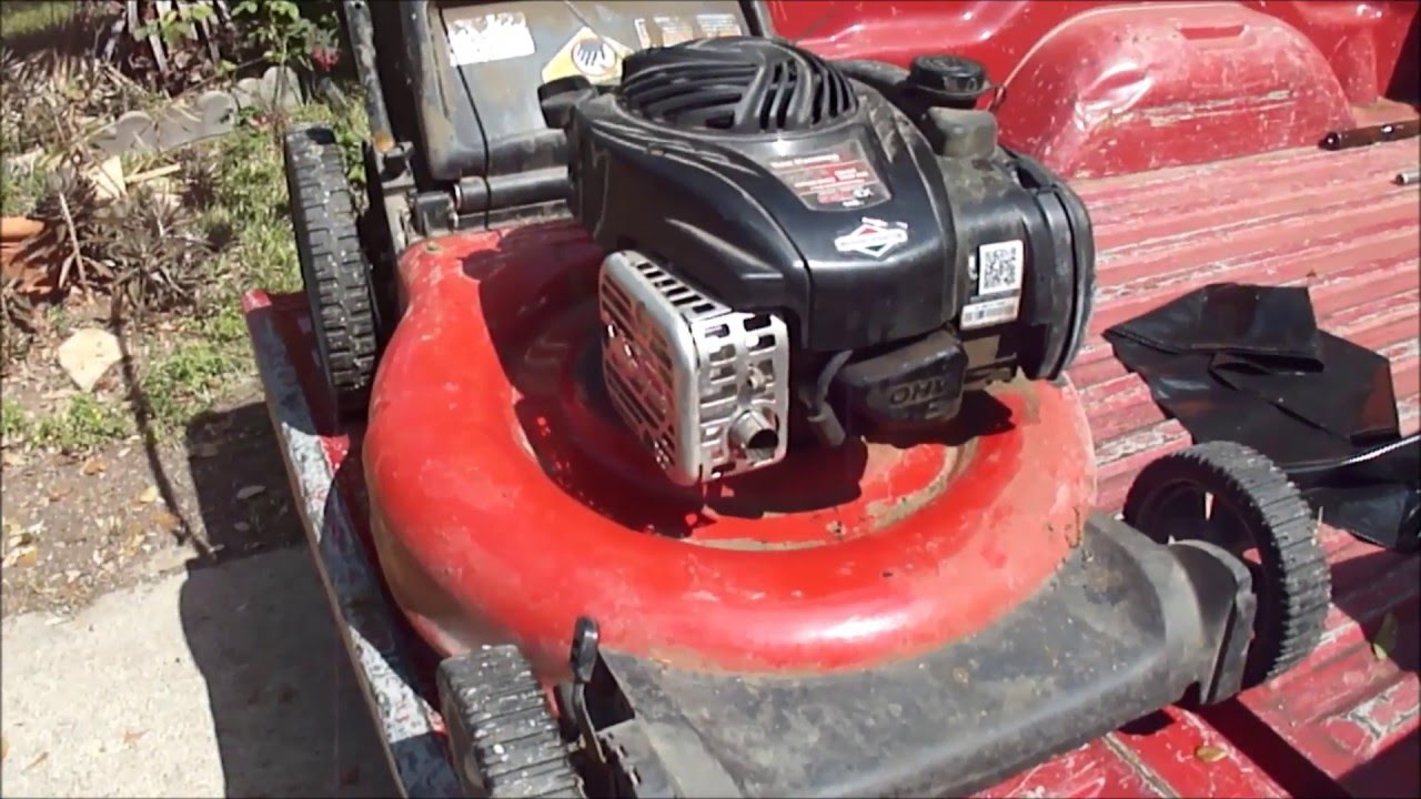 Lawn Mower Repair - Won't Start After Rain - Water in Fuel