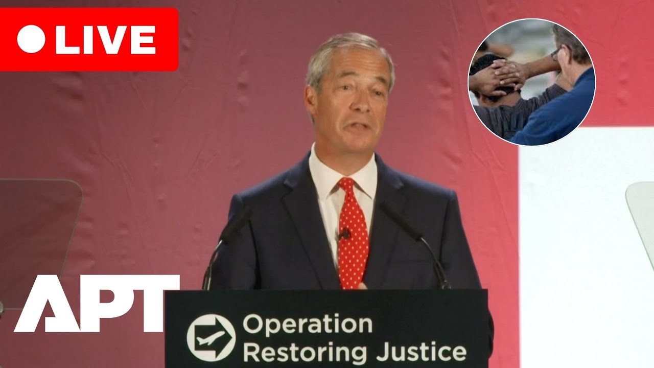 LIVE | Reform UK Press Conference on Deportation Plans | Nigel Farage & Zia Yusuf | APT