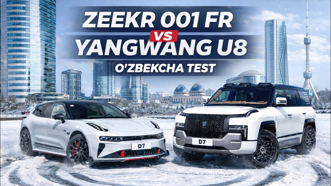 Zeekr 001 FR vs YangWang U8 | Qorda TEST