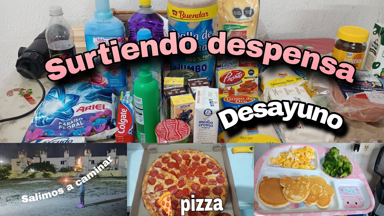SURTIENDO DESPENSA 🥩🧈+organizando✨💯 + hicimos hotcakes 🥞🍳
