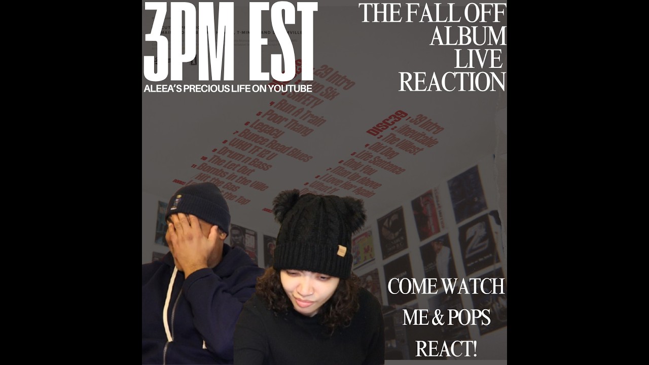 🚨ME & POPS FIRST LISTEN to J. Cole – The Fall Off LIVE 🚨 Cole fans don’t miss this 👀 !sub !donate