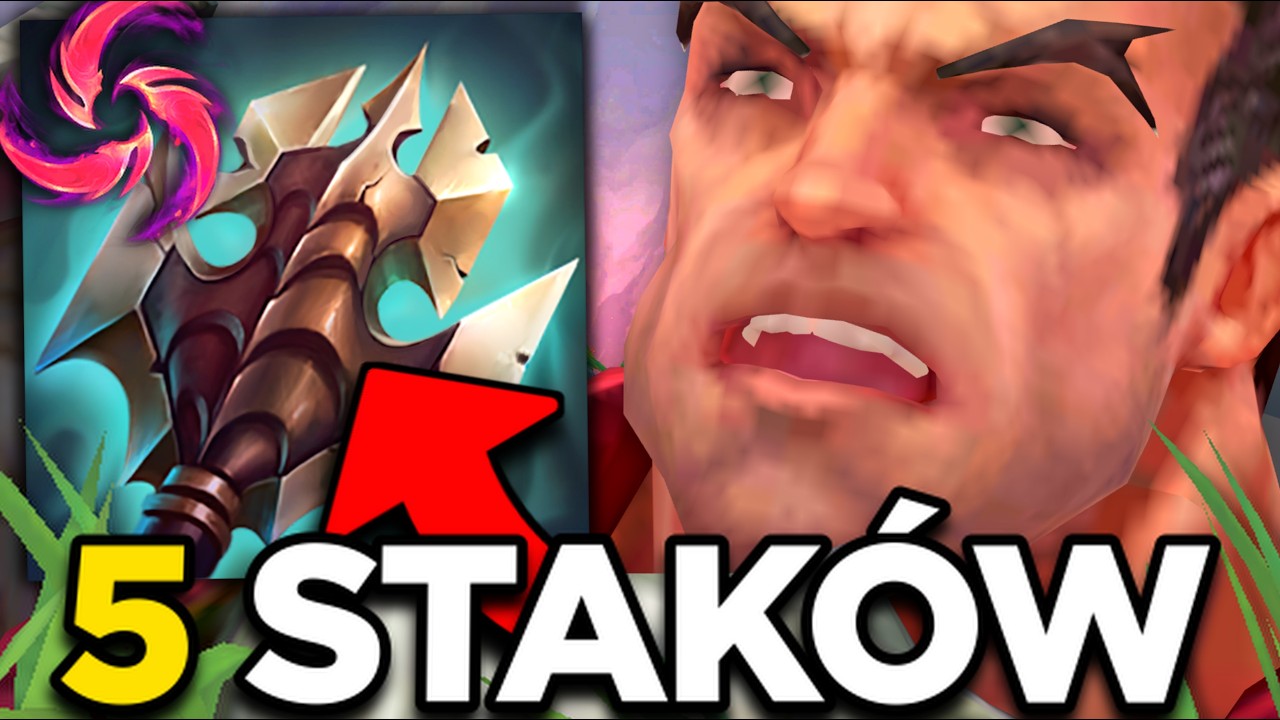 Darius, ale mam INSTANT 5 STAK&Oacute;W na pasywie w League of Legends