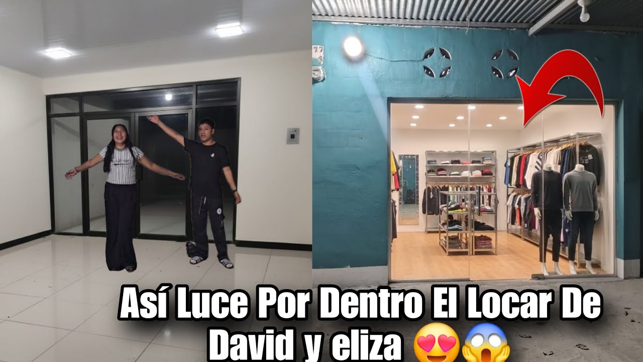 David y Eliza Limpian Su Local Muy Pronto Tendrán Su Negocio 😍😱