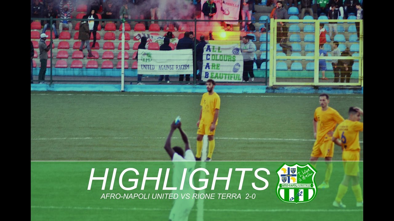 Afro-Napoli United vs Rione Terra  2-0