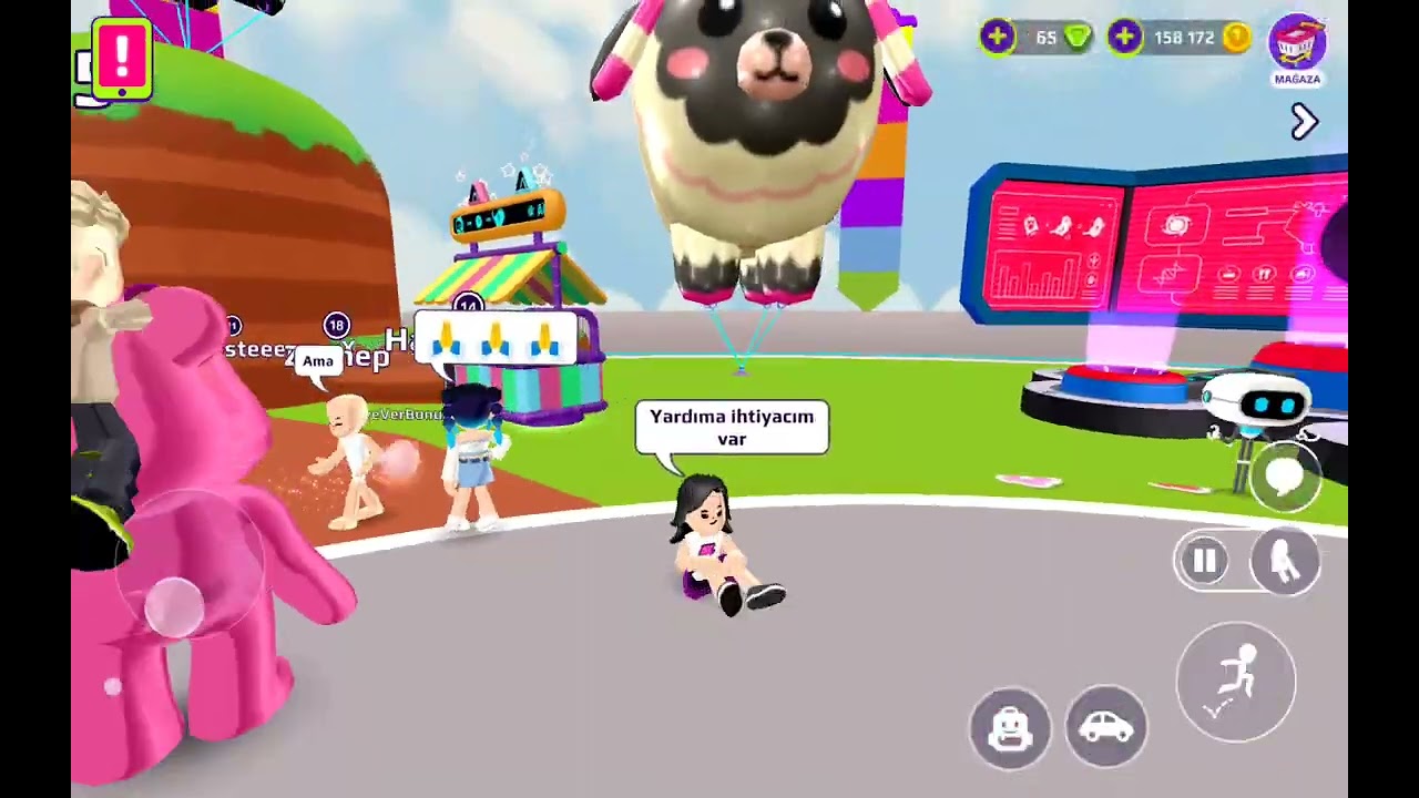 İnsanları test ettim🎀 ilk yardım eden kişiye Pet hediye verdim💗#pkxd #keşfetbeniöneçıkar