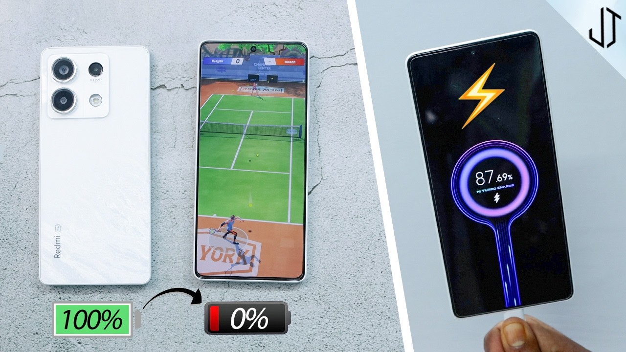 Redmi Note 13 Real Life Battery Drain Test & Charging Test | Battery champ