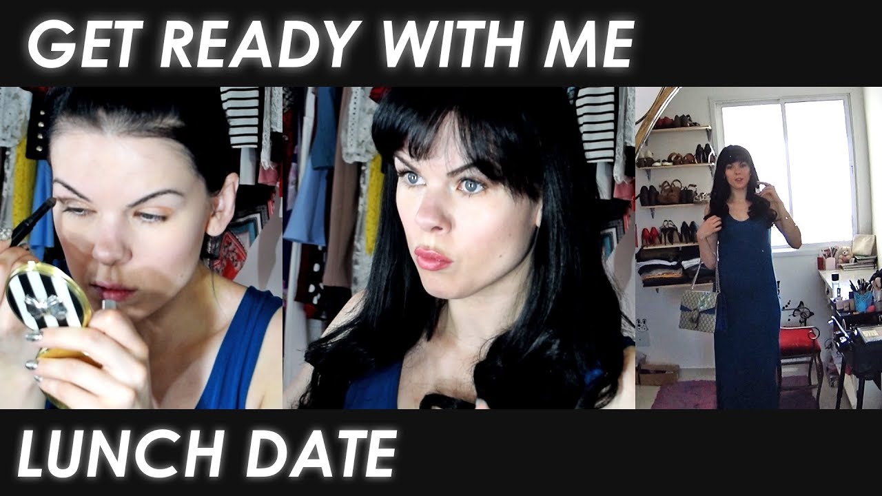 ''Get Ready With Me'' - Lunch Date | Makiažas, plaukai ir drabužiai | Justes Grozio  Kanalas
