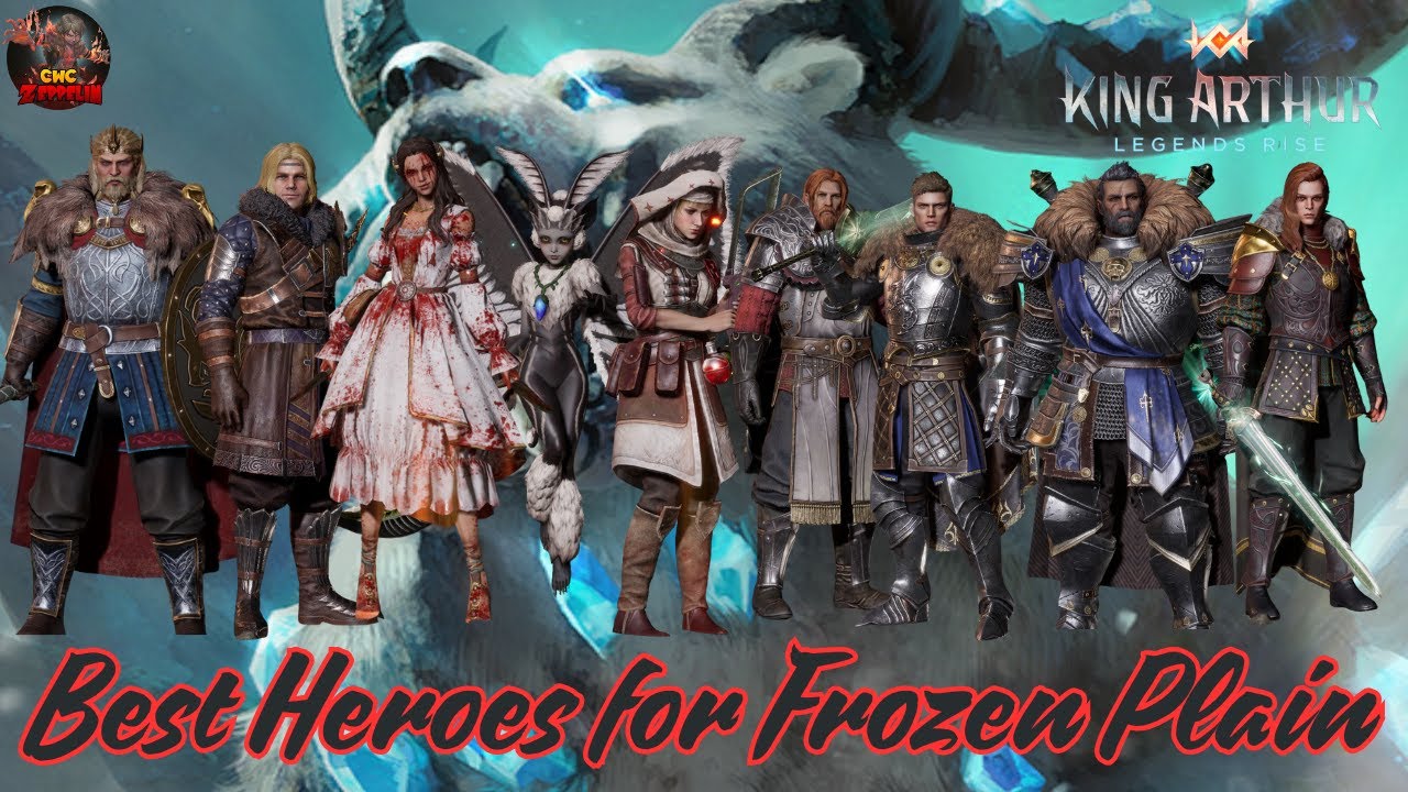 King Arthur: Legends Rise - Best Heroes for Frozen Plain (Aldri) + Sample Teams