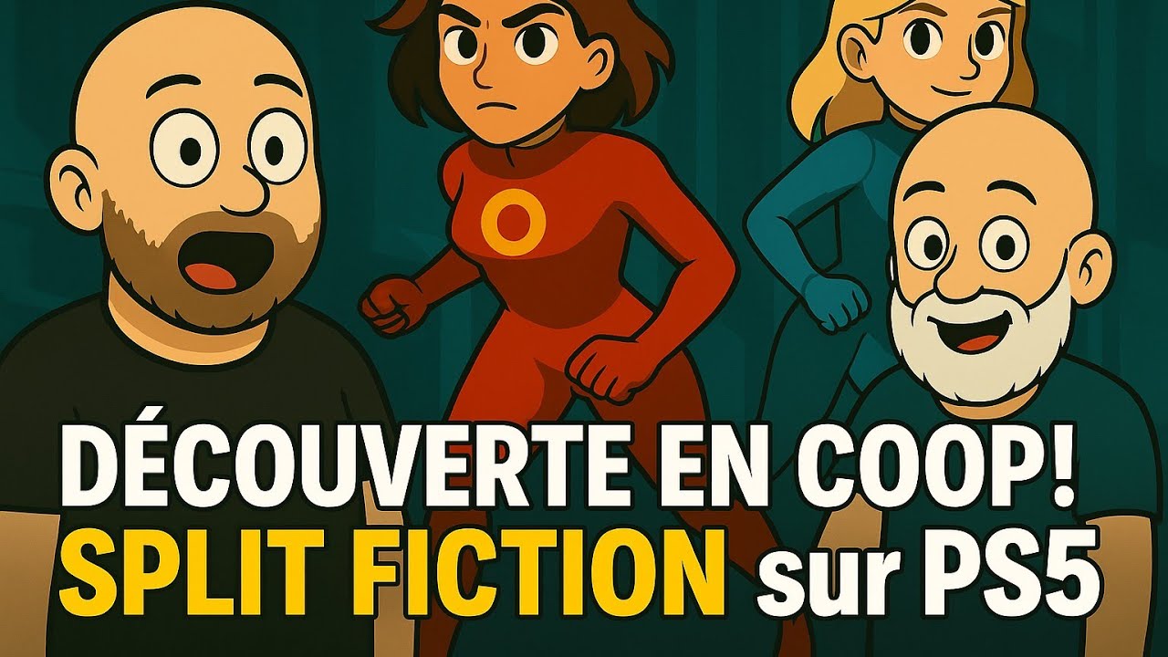 SPLIT FICTION COOP AVEC ROMU SUR PS5 4K FR