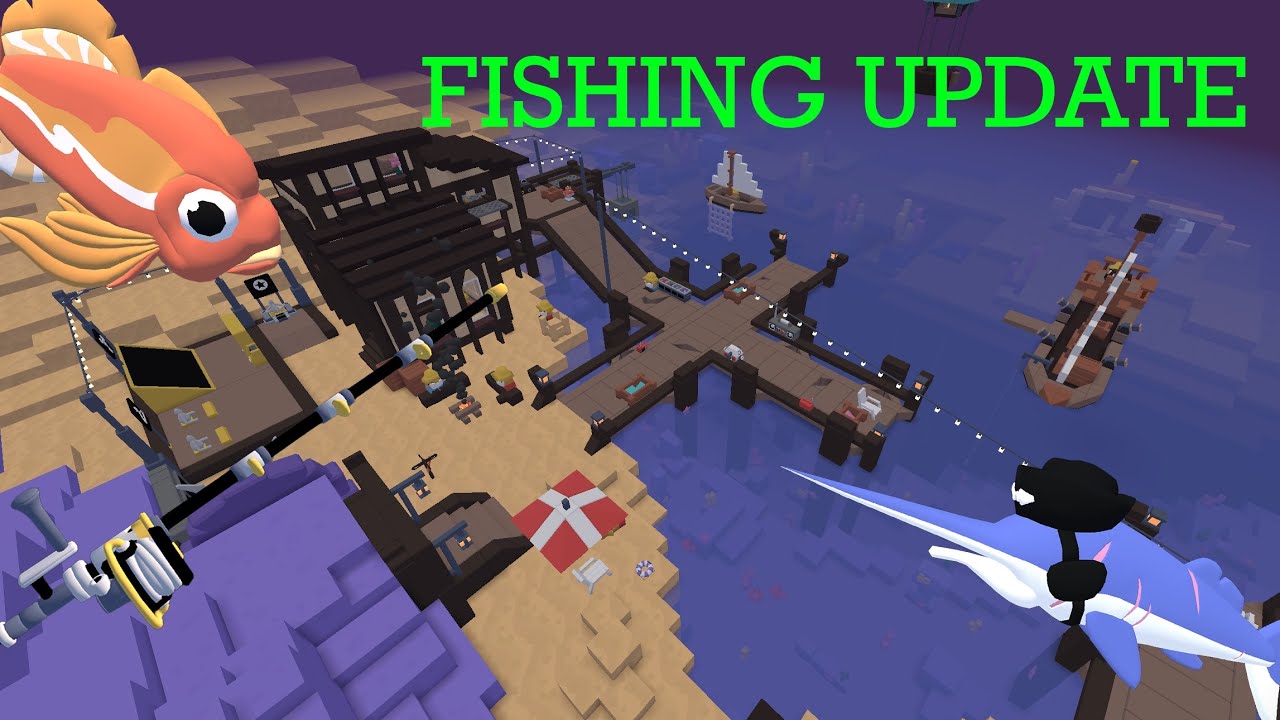 EVERYTHING IN THE NEW YEEPS FISHING UPDATE! 🐟 