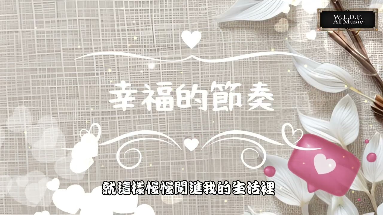 幸福的節奏 詞：微涼的風 曲：AI大大