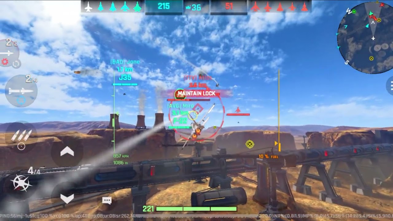 Metalstorm Gameplay | High-Speed Jet Combat & Dogfighting