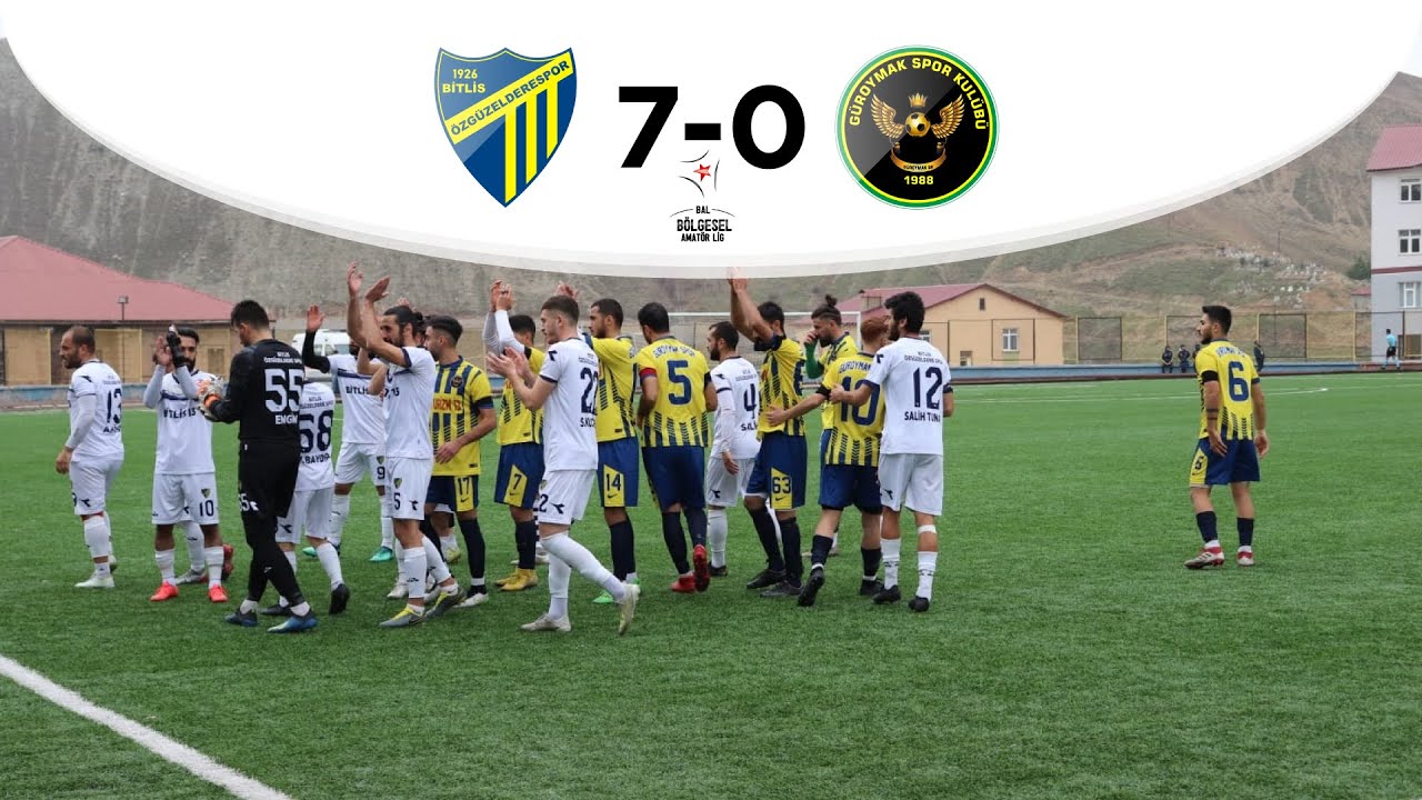 Bitlis Öz Güzeldere - Güroymakspor Karşılaşması 5 Aralık 2021 @BitlisTV