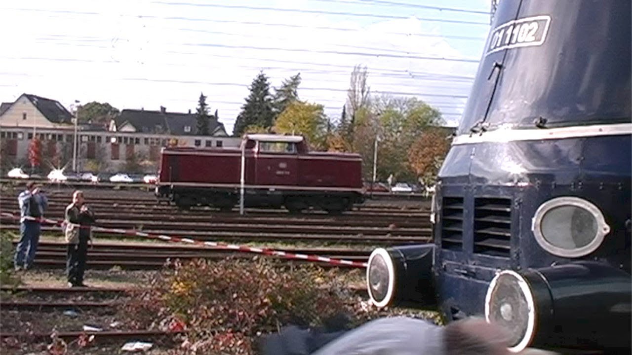 Müngstener Brückenfest 2001 - Als Dampfloks noch über die Brücke fahren durften