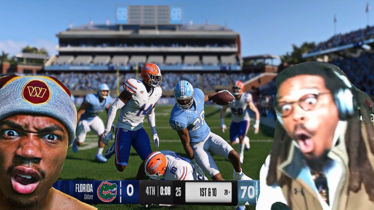 Кэм Ньютон против №1 Трайхарда Трэштокера!! (душ раз в месяц) | College Football 25