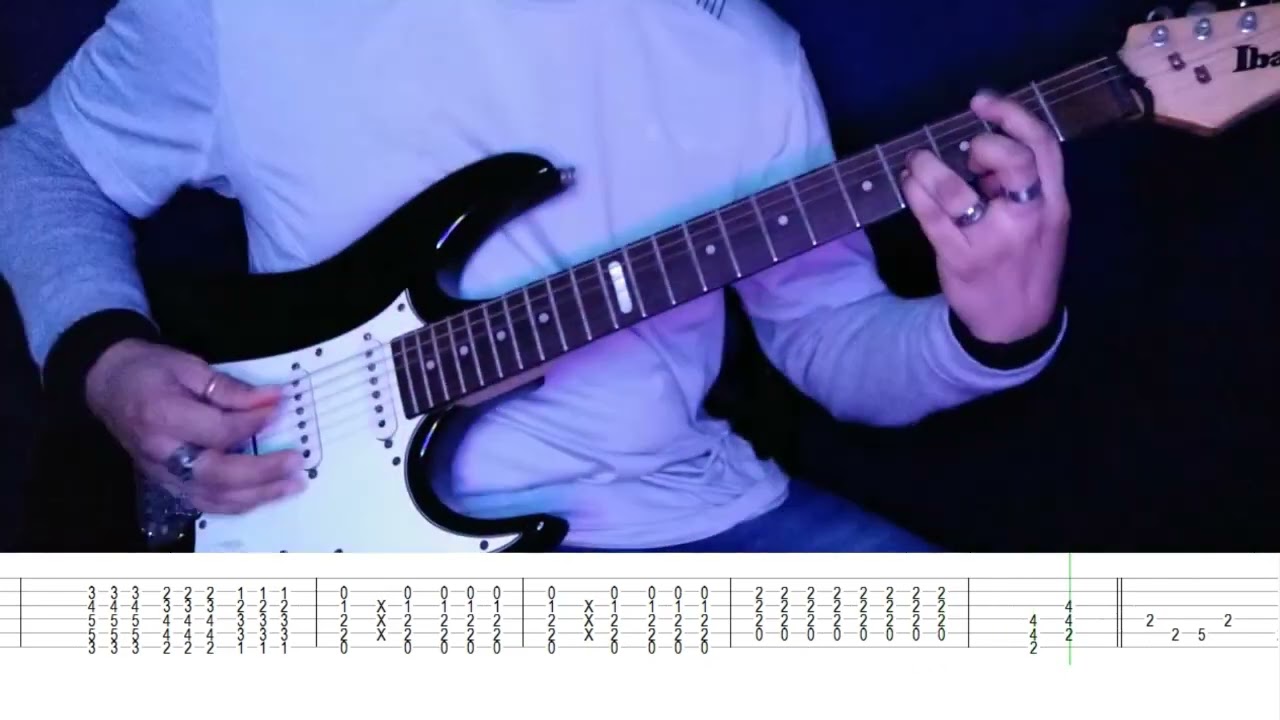 Los Bravos - Black is Black (Guitar TAB) - Tutorial - Cover