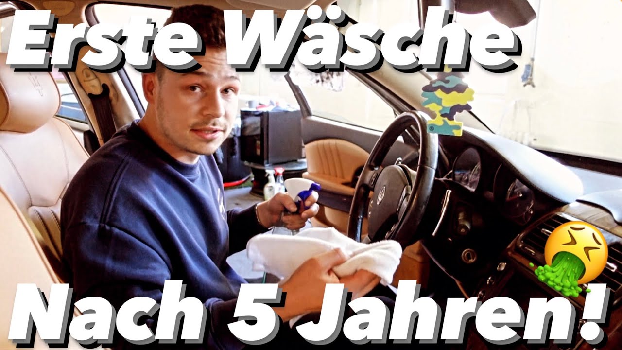 Mein Maserati wurde als Katzenklo mis*braucht! Aufbereitung nach 5 Jahren Standzeit!