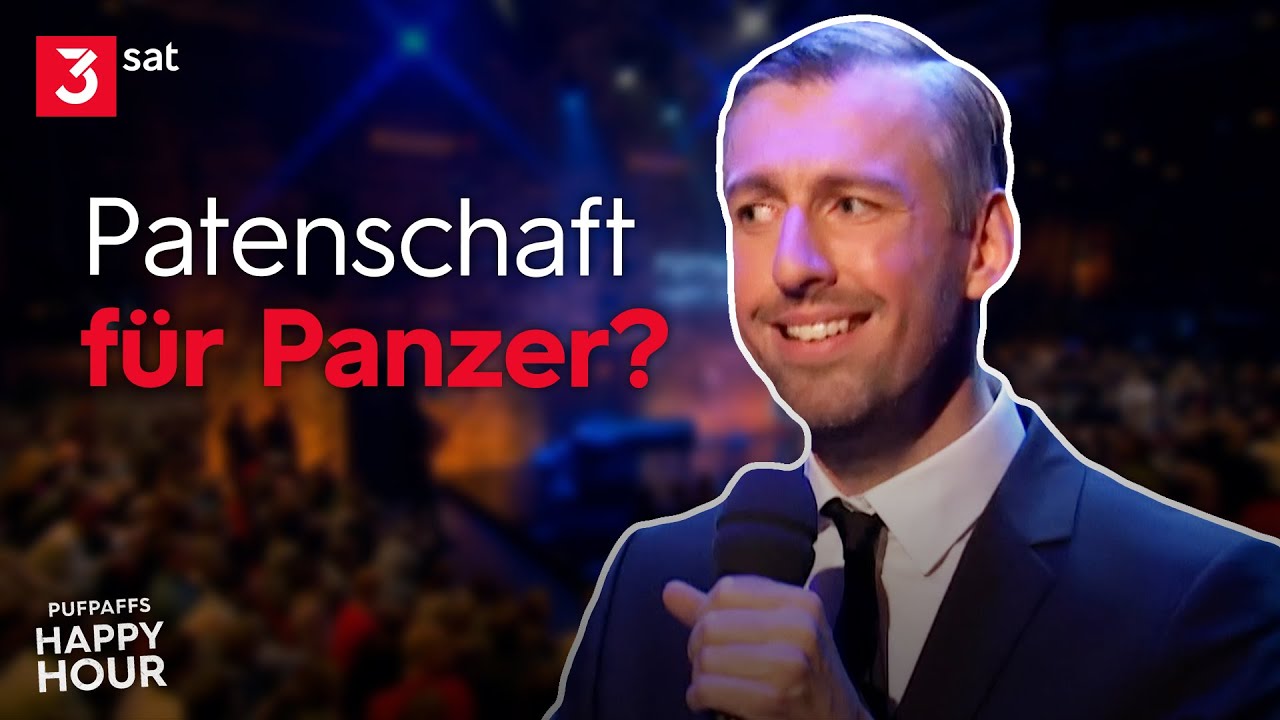 Sebastian Pufpaff möchte Aufrüstung mit coolen Waffen | Pufpaffs Happy Hour