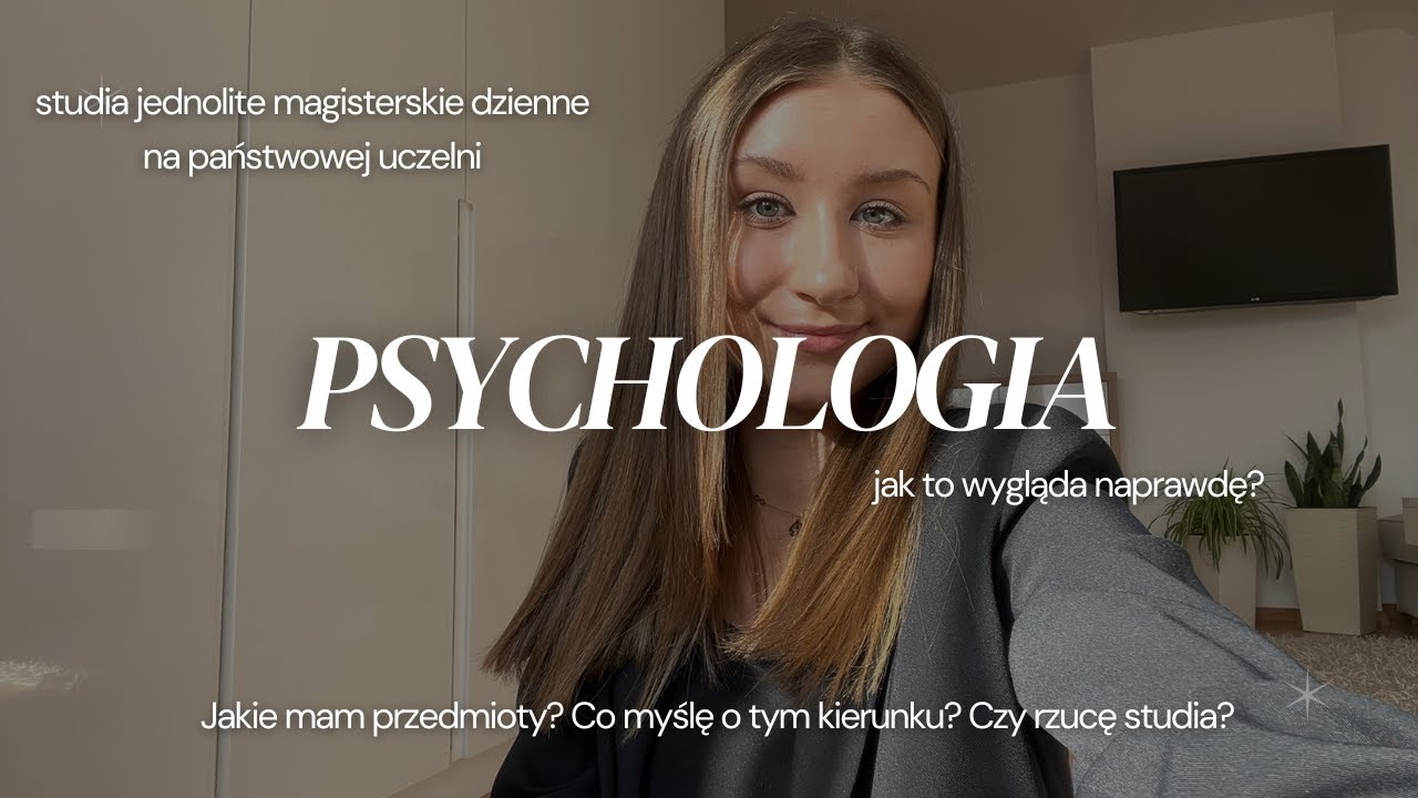 Cała prawda o studiowaniu PSYCHOLOGII - czy warto? jakie mam przedmioty?