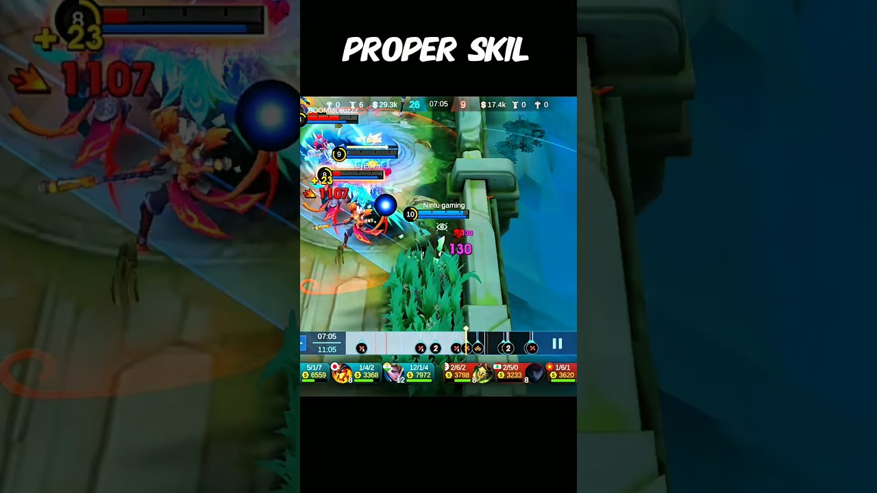 proper skill 🔥 | mobile legends game play 🔥 | 