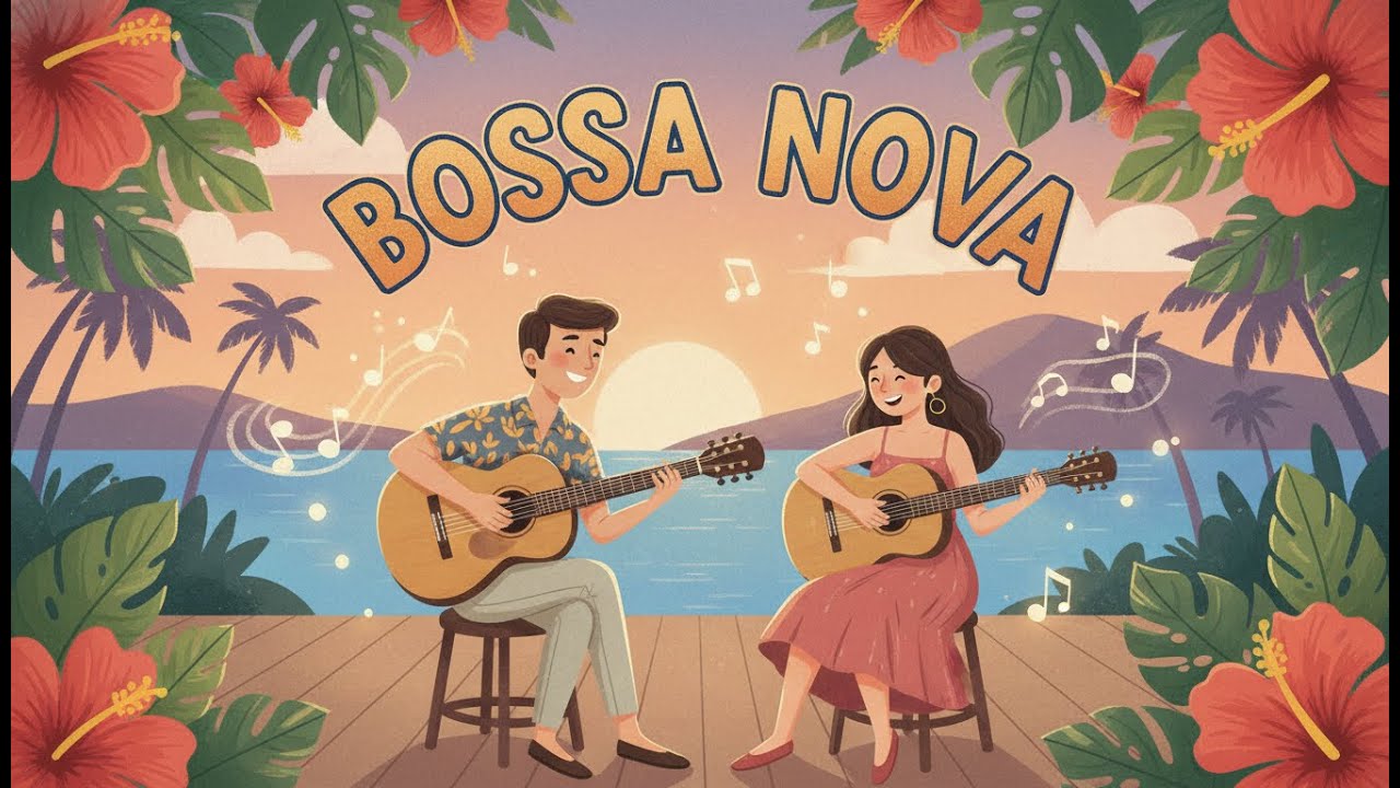 Bossa Nova Smooth Vibes 🌴 Calm Music for Workdays
