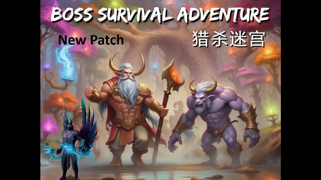 Dota2. Custom Map: Boss Survival Adventure. Gameplay. Terrorblade New Patch