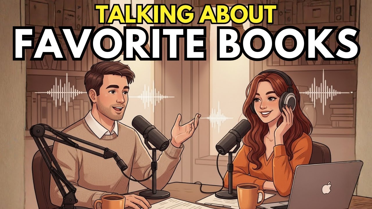 How to Talk About Your Favorite Books in English | English Speaking Practice