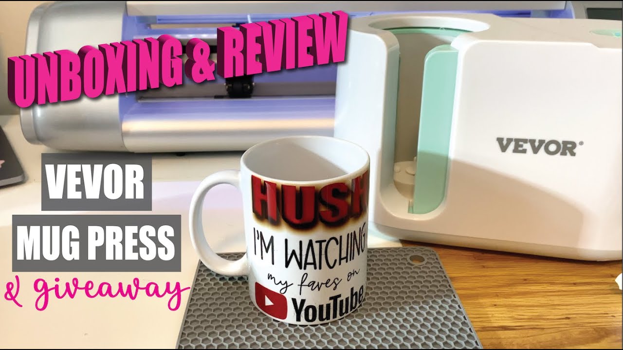 VEVOR SENT ME 2 MUG PRESSES! UNBOXING PRO EASY SUBLIMATION MUG HEAT PRESS | REVIEW | AMAZON