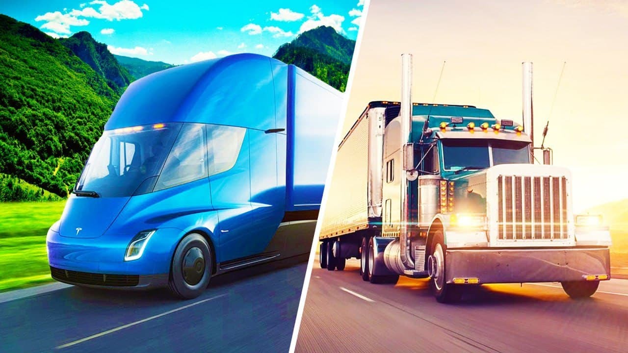 Tesla Semi VS Diesel. Charging Time And Range Problems