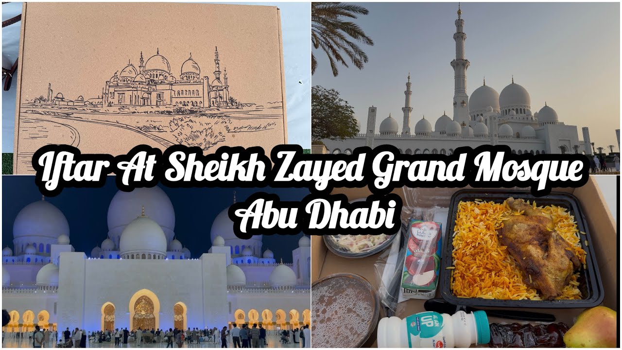 Iftar at Sheikh Zayed Grand Mosque Abu Dhabi 🌙 | Ramadan Vlog UAE 2026