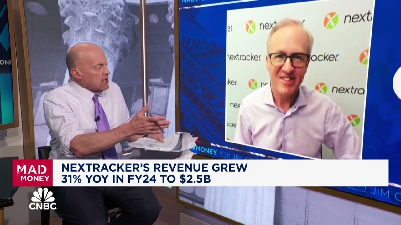 Nextracker Founder & CEO Dan Shugar Recaps Q4 and FY24 Earnings on CNBC Mad Money
