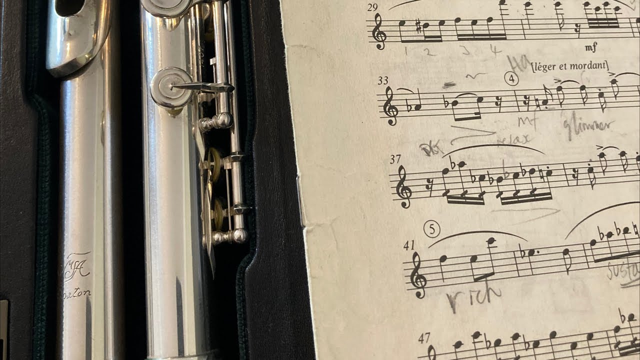 Flute Warm-Up Live with Roderick Seed - 30 April 2020 - Poulenc Sonata